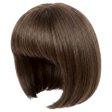 魔髮樂 全頂式香菇頭短髮 韓系仿真假髮 耐熱180度  巧克力色  1個