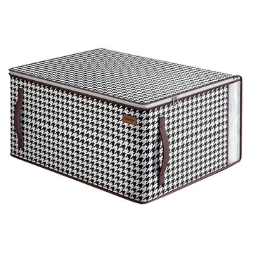 小麥購物 千鳥格棉被收納整理袋 L2221  1個