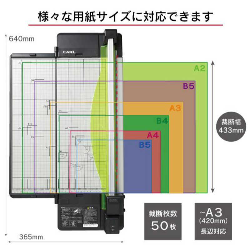 カール事務器　ディスクカッター・スリム (A3長辺対応)　DCF5300