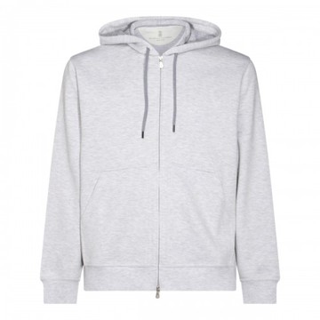 Brunello Cucinelli - Pearl Cotton Sweatshirt L