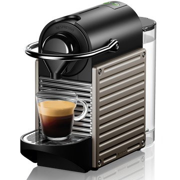Nespresso PIXIE 膠囊咖啡機(鈦金屬)