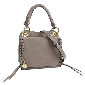 SEE BY CHLOETILDA MINI 風琴式手提斜背包(灰色)