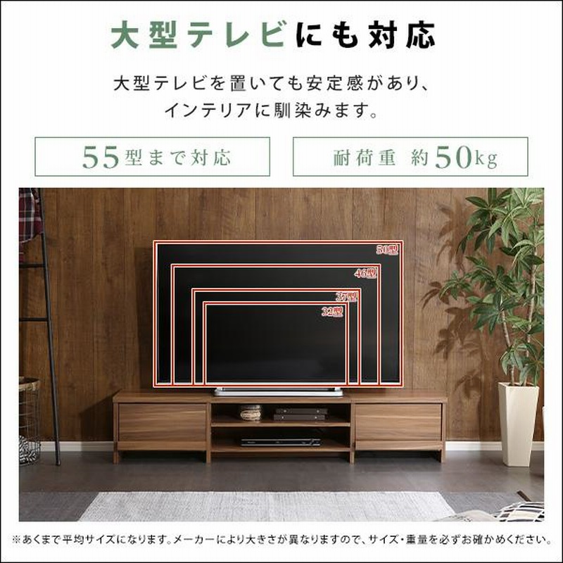 テレビ台 ローボード 150cm TVボード テレビボード TV台 背面収納