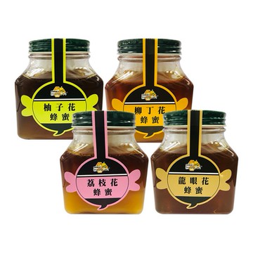 PINGUN HONEY 品峻蜂業坊~柚子花／柳丁花／荔枝花／龍眼花 蜂蜜(500g)  ※限宅配／無貨到付款