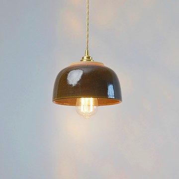 柴窯陶瓷復古吊燈餐廳民宿酒店床頭茶室臥室燈單頭燈具