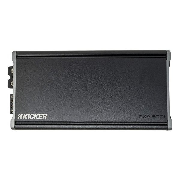 Kicker CX1800.1 カーオーディオ 1800W Mono アンプ with Bass Boost, Black 通販 LINE