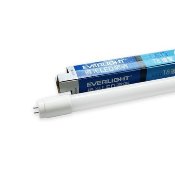 EVERLIGHT 【8入組】最新款 LED 5W 1尺 全電壓 T8 日光燈管 LED燈管