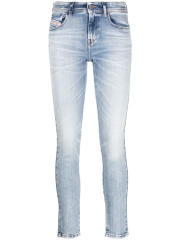 Diesel - Slandy slim-fit jeans - women - Cotton/Elastane/Elastomultiester - 31/32 - Blue