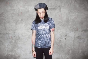 FIX YOUR HEART TEE 機械心臟T恤 (深藍色渲染)