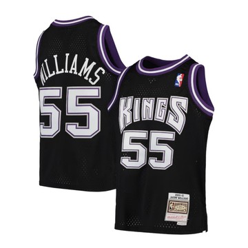 NBA Mitchell & Ness 國王隊 55號 Jason Williams 青年版 Swingman 球衣