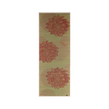 藺草瑜珈墊Fluffy 66x185x0.6cm 瑜珈墊Fluffy層次荷花