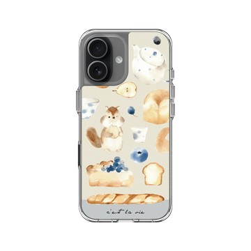 iPhone 17 Clear Case（相機按鈕） 透明 - 涼丰 LiangFeng - 麵包與梨