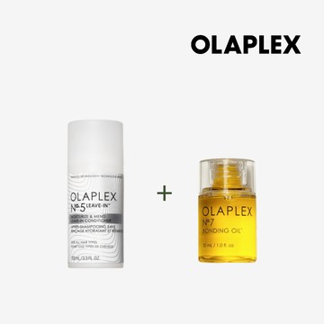 OLAPLEX歐啦 5L號免沖洗髮芯柔韌護髮素 100ml+7號結構還原精油30ml