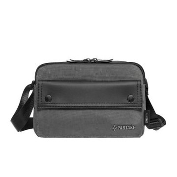 【PARTAKE】 F5- 橫式側背包#灰 PT25-F5-62GY