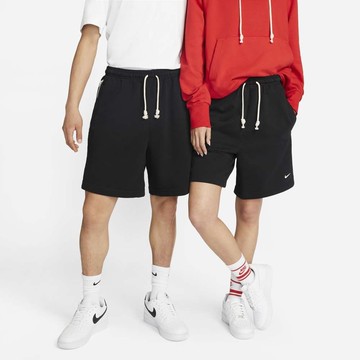 NIKE AS M NK DF SI FLC 8IN SHORT 男 短褲 黑 DQ5713-010