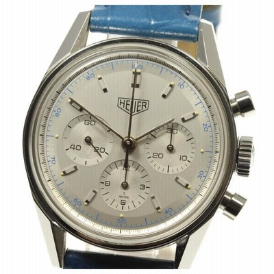 【Heuer】ホイヤー クラシック カレラ クロノグラフ CS3110 手巻き メンズ_709942【ev20】