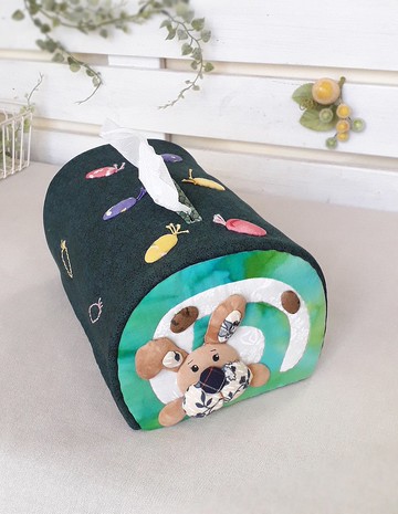 【抺茶兔面紙套】純手工幸福美味甜點 抺茶蛋糕捲造型