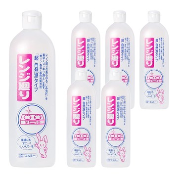 elmie 愛兒美 廚房爐具清潔劑 無添加超自然派 擦拭油污 日本製造  500ml  6瓶