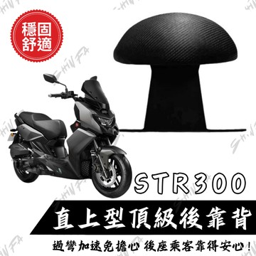 【台南新發車業】宏佳騰 STR300 靠背 小饅頭 後靠墊 後靠背 STR300 機車後靠背 靠墊靠背