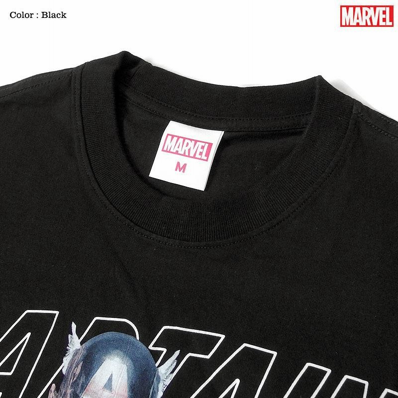 MARVEL キャプテンアメリカ マーベル Tシャツ メンズ 半袖 アメコミ