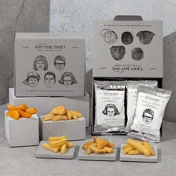 快速出貨【AND THE FRIET】 迷你乾燥薯條禮盒 (5入組)《完美禮品本舖》