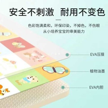 卡通拼圖泡沫地墊60*60鋪地臥室拼接爬行墊家用加厚嬰兒童爬爬墊