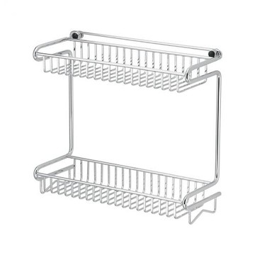 DAYDAY #304雙層置物架 扁型線條(ST3268-2)