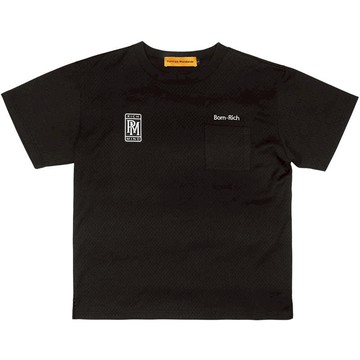 BORNRICH BR0038 RICH MIND 網眼球衣 (黑色)