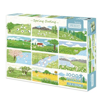 botop - Fusion系列 春遊記 1000片正版拼圖 進口藍卡 51139