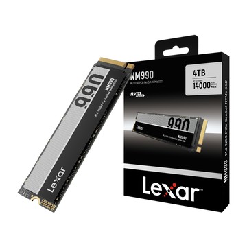 Lexar NM990 M.2 2280 PCIe Gen5x4 4TB 固態硬碟
