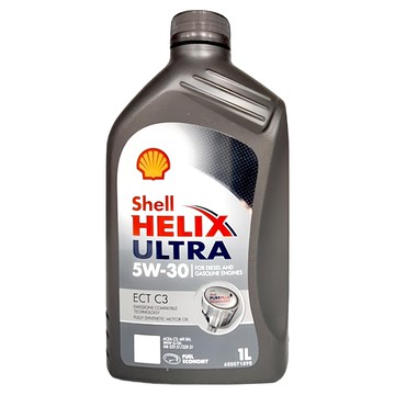 Shell 殼牌 HELIX ULTRA ECT C3 汽柴油車機油 1L 全合成機油  5w30  1瓶