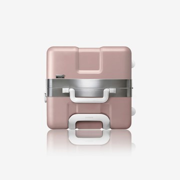 OUMOS Château 全新系列 70L 鋁框運動行李箱 Rose Dew