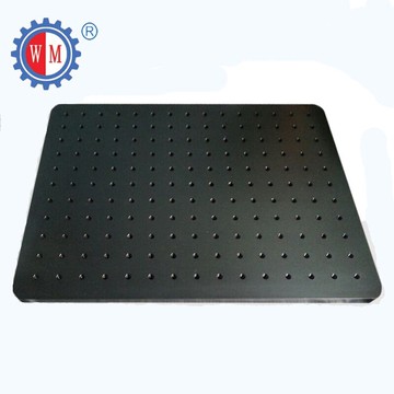 光學實驗面包板多孔平板高精密鋁制實心鋁板光學平臺科研蜂窩支架