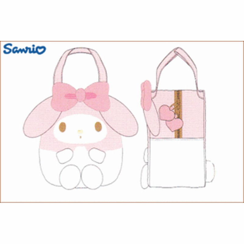 サンリオ スウェット素材ダイカットバッグ マイメロディ コレクション ランチバッグ マイメロ ウサギ マイメロちゃん 通販 Lineポイント最大1 0 Get Lineショッピング