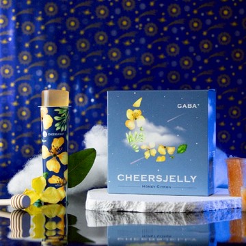 舉杯低卡蜂蜜柚子蒟蒻凍GABA萃取款396g(1盒共6根入)