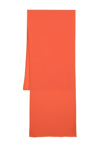 Colombo - ribbed-knit cashmere scarf - women - Cashmere - One Size - Orange