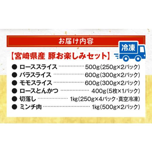 ふるさと納税 宮崎県 宮崎市 宮崎県産豚肉 お楽しみセット 計4.1kg _M241-002