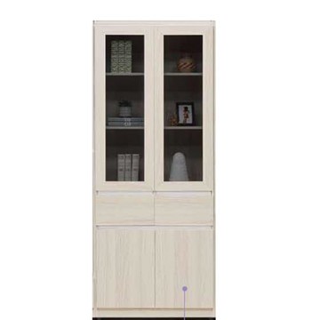 AS雅司-烏摩里2.7尺中抽書櫃-80*40*195cm