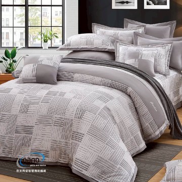 七件式床罩組 /純粹好棉100%無異纖精梳純棉 /2513比亞拉斯