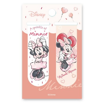 迪士尼Disney 2入磁性書籤-米妮