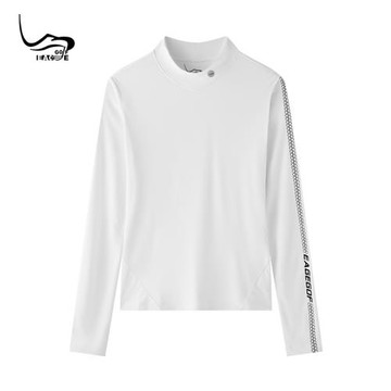 加厚eg兒童高爾夫服裝長袖打底衫春秋季男女童裝青少年上衣服新款