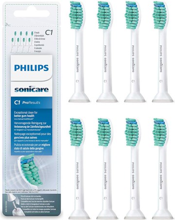 【日本代購】飛利浦電動牙刷替換刷頭Sonicare Prorisaltz 刷頭HX6018 (標準8支裝) [平行進口商品]
