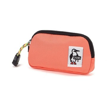 CHUMS Recycle Coin Case零錢收納包 珊瑚橘 CH603572D029