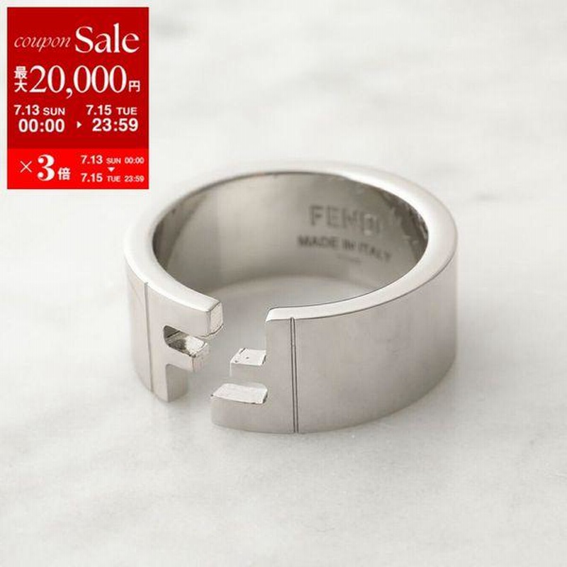 FENDI フェンディ リング ANELLO FF 7AJ193 B08 メンズ 指輪