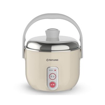TATUNG大同 220V異電壓 3人份奶茶色不鏽鋼配件電鍋 /台 TAC-03D-DV2BI