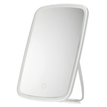 AHOYE LED觸碰式補光化妝鏡 折疊款  白色