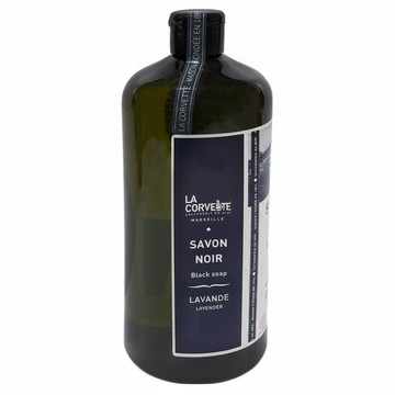 LA CORVETTE 法釩馬賽莊園 馬賽家事多功能濃縮黑皂液 薰衣草 天然黑皂液  1L  1瓶