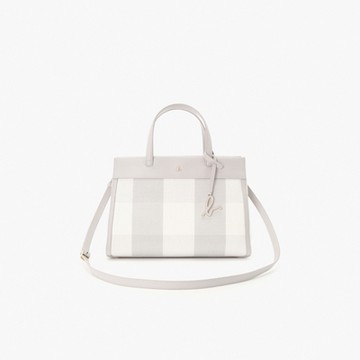 agnes b.Voyage Sophie 兩用手提包大款(灰色)