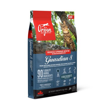【Orijen 歐睿健】無穀貓飼料4.5Kg-愛貓守護8