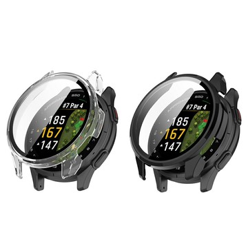 【PC+鋼化玻璃一體錶殼】適用 Garmin Approach S50 專用 手錶 硬殼 保護殼